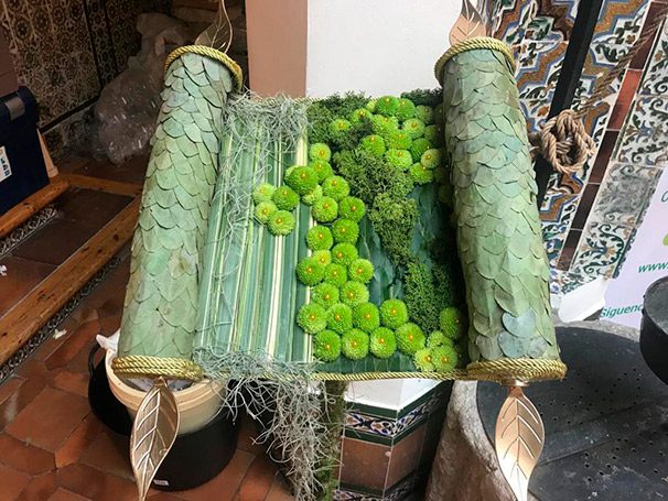 Detalle de la Torá