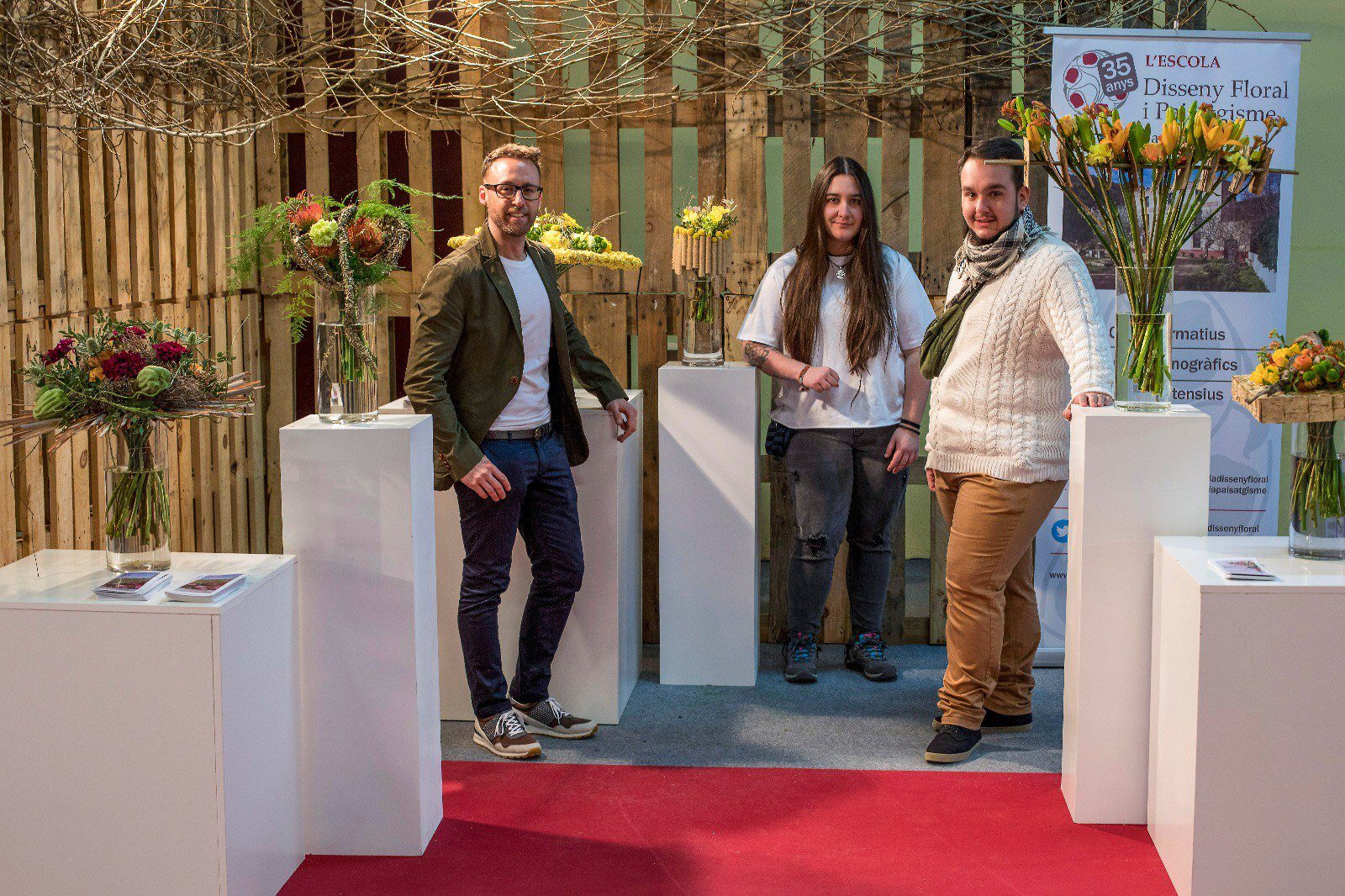 Stand Escola d´Art Floral de Catalunya