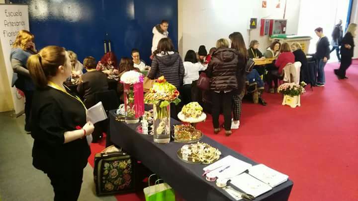 Stand Escuela de Artesanos Floristas de Aragón